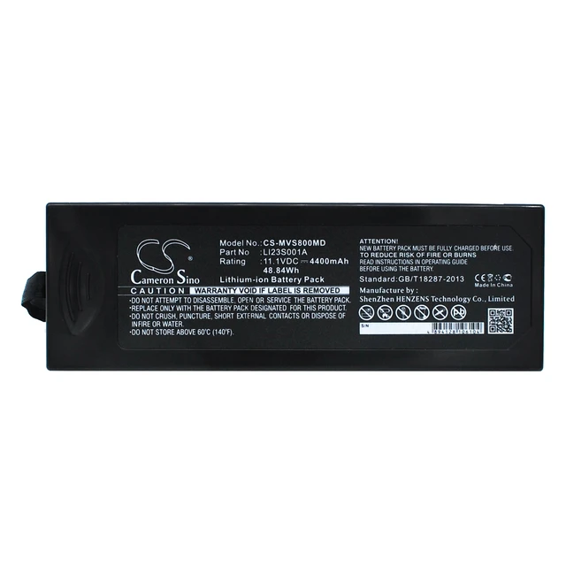 Main image of Battery for Mindray PM7000 PM8000 VS800 WATO EX-20 EX35 EX-35 EX-65 LI23S001A