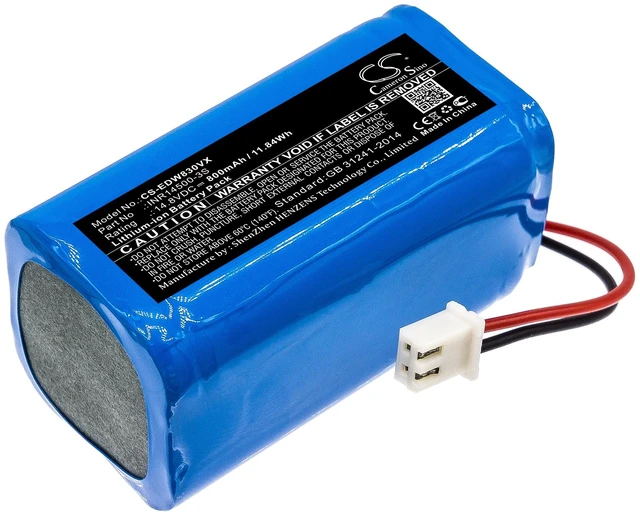 Main image of Battery for Ecovacs W830 W830-RD W830S W836 W850 W855 W930 W950 INR14500-3S