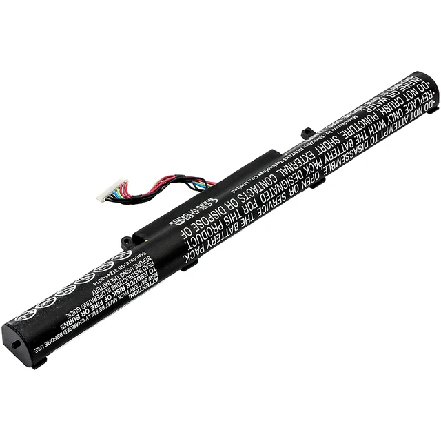 Alt view image 3 of 6 - Battery for Asus GL752JW N552V 0B110-00360000 A41Lk9H A41N1501 L41LK2H L41LK9H