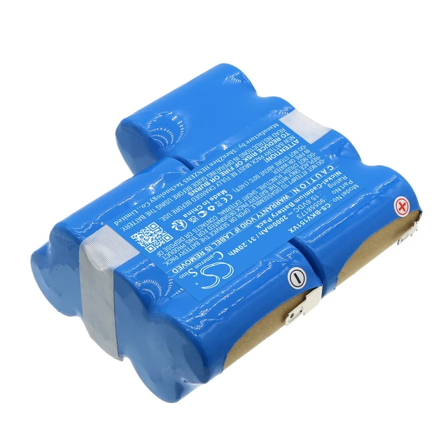 Alt view image 2 of 5 - Battery for Black&Decker 90558173 15.6V DustBuster CHV1510 CS-BKV151VX Ni-CD