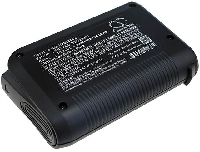 Main image of Battery for Hoover BH50010 Platinum Vacuum BH50015 LINX Stick 302723001 BH50000