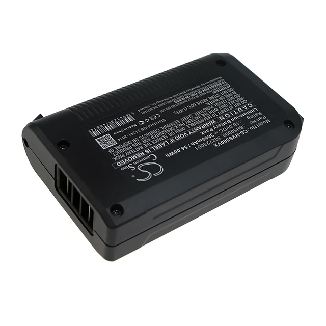 Alt view image 2 of 5 - Battery for Hoover BH50010 Platinum Vacuum BH50015 LINX Stick 302723001 BH50000