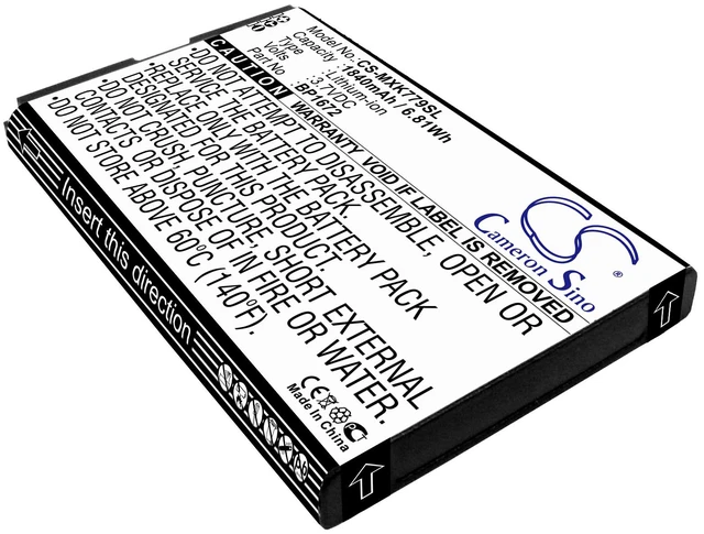Main image of Battery for Moxee K779 K779HSDG_P K779HSDL BP1672 Hotspot CS-MXK779SL 3.7v