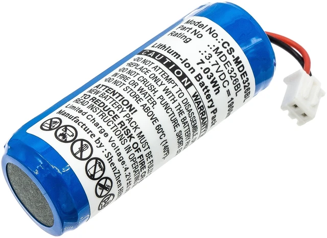 Main image of Battery for Mindeo 3260 CS3260 CS-MDE326BL Barcode Scanner 3.7v 1900mAh / 7.03Wh