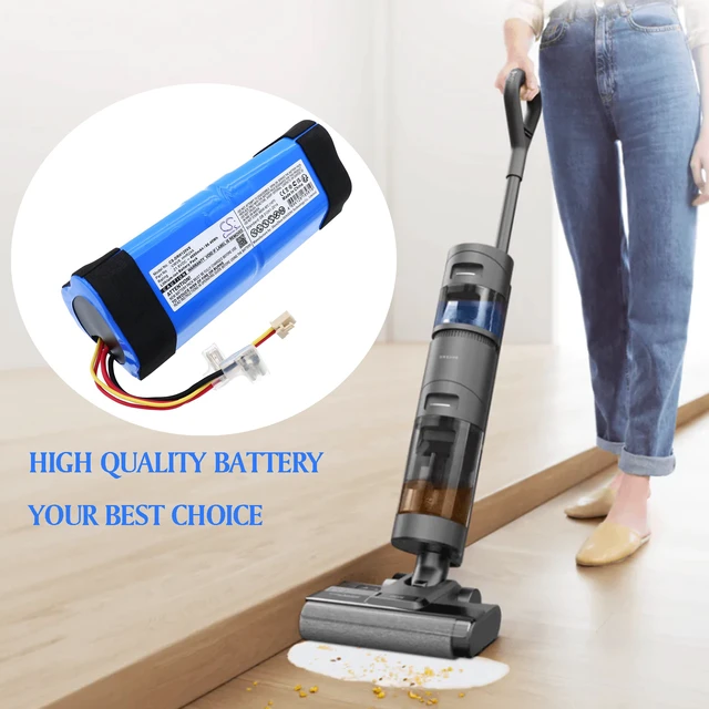 Alt view image 6 of 6 - Battery for Dreame HHR24A SZ2101 VWV8 H10 H100 Pro H11 H12 Max H12s CS-DRH120VX