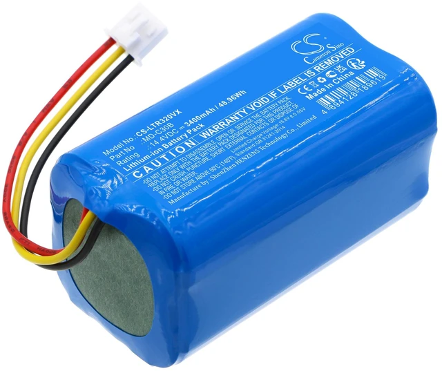 Main image of Battery for Blaupunkt D071-INR-CH-4S1P Proscenic MD-C30B Midea Liectroux C30B