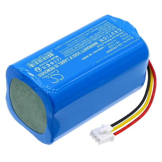 Alt view image 2 of 5 - Battery for Blaupunkt D071-INR-CH-4S1P Proscenic MD-C30B Midea Liectroux C30B