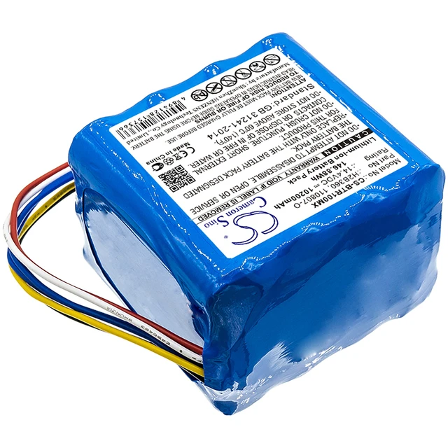 Alt view image 2 of 5 - Battery for IMT Medical H2B360 Bellavista 300.784.00 030.811.020 110807-O 1000