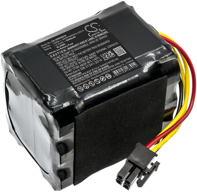 Main image of Battery for Vorwerk 20884-1 48245 Kobold VR200 CS-VKR200VX Vacuum Li-ion 14.4V