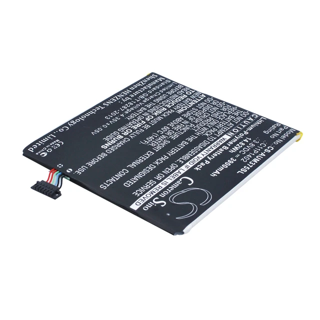 Alt view image 2 of 6 - Battery for Asus FE375CG FE375CXG K019 ME375C Padpone 7 C11P1402 CS-AUM375SL