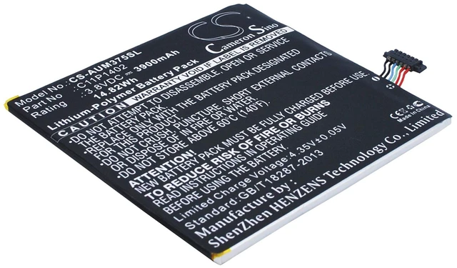 Main image of Battery for Asus FE375CG FE375CXG K019 ME375C Padpone 7 C11P1402 CS-AUM375SL