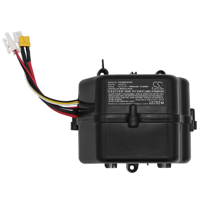 Alt view image 3 of 5 - Battery for Bissell 162437 S30Q 1624370 1625227 1625382 30Q 1625384 69-0101-053