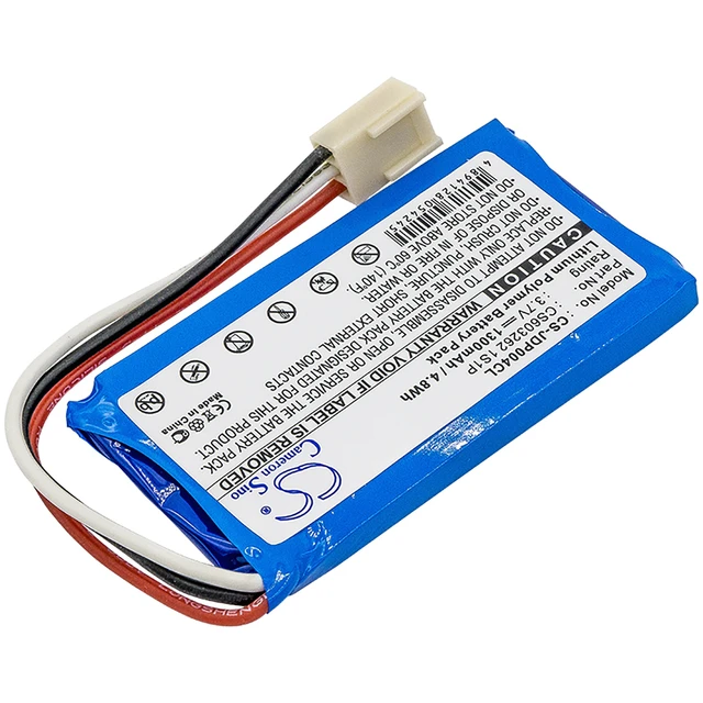 Alt view image 2 of 5 - Battery for Jablocom CS603262 1S1P 2930277000 GDP-04A GDP-04D GDP-04 CS-JDP004CL