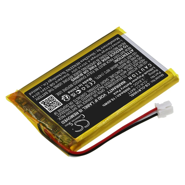 Alt view image 2 of 5 - Battery for ClareOne CLR-C1-PNL1 Smart Home Panel CLR-C1-BATT CS-CLR100SL 3.8v