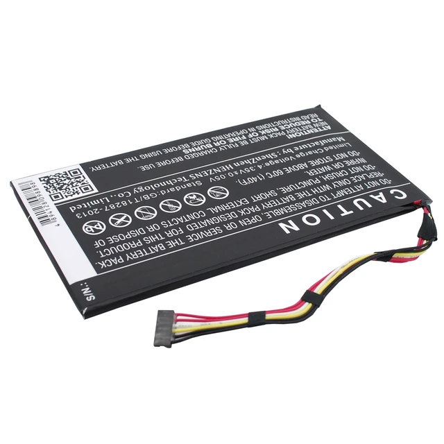 Alt view image 5 of 6 - Battery for Asus Padfone 2 (A68) Tablet C11-P03 CS-AUP003SL 3.8v 5100mAh 18.87Wh