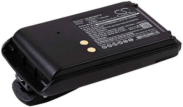 Main image of Battery for Motorola A6 A8 BPR40 Mag One PMNN4071 PMNN4071AC PMNN4071AR 1100mAh