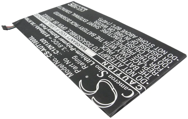 Alt view image 2 of 6 - Battery for Asus T100 Transformer Book 0B200-00720100 0B200-00720400 C12N1320