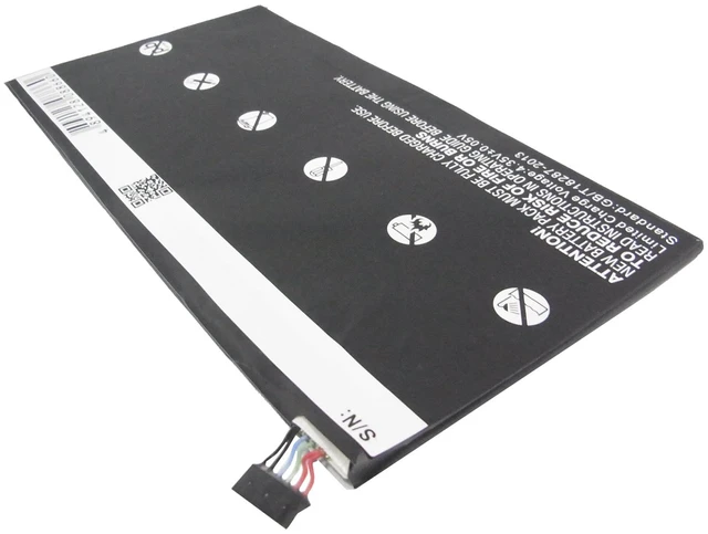 Alt view image 3 of 6 - Battery for Asus T100 Transformer Book 0B200-00720100 0B200-00720400 C12N1320