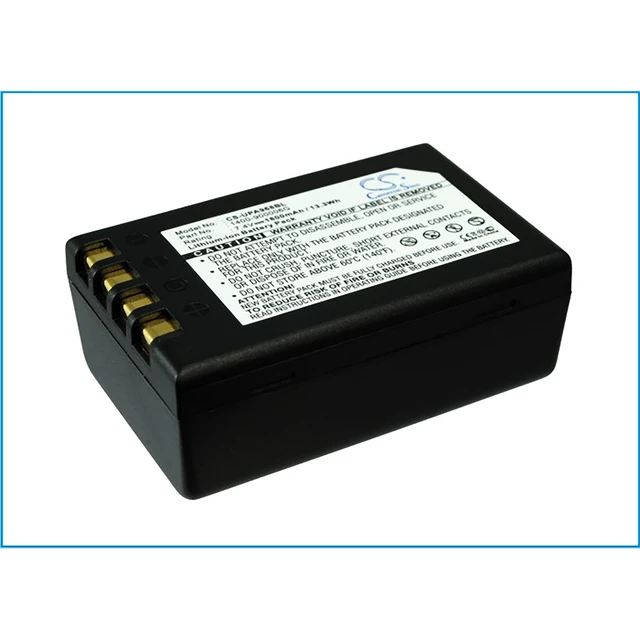 Alt view image 2 of 5 - Battery for Unitech 1400-900006G PA968II Mobile Barcode Scanner 7.4V 1800mAh