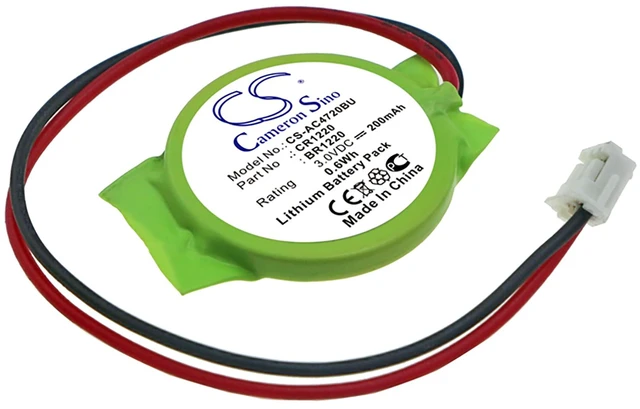 Main image of Backup Battery for Acer Aspire 4720 4720z BR1220 CR1220 CS-AC4720BU CMOS Lithium