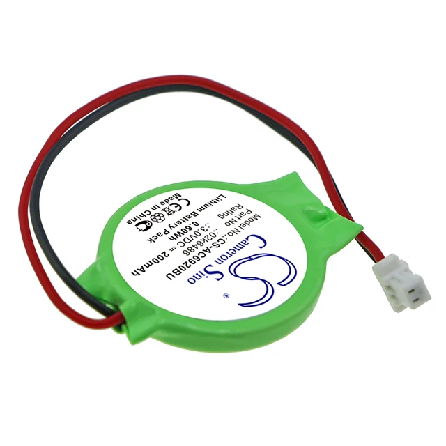 Alt view image 2 of 4 - CMOS Battery for HP mini 110 Panasonic Toughbook CF-18 CF-19 CF-30 Acer 02k6486
