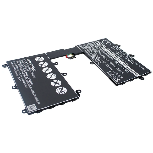 Alt view image 2 of 6 - Battery for HP Omni 10 5600eg 5600us Z3775 733057-421 733057-421 740479-001 CD02