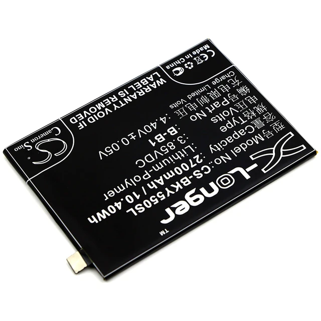 Alt view image 2 of 4 - Battery for VIVO Y55 Y55A Y55L BBK B-B1 1603 1610 Mobile SmartPhone CS-BKY550SL