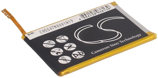 Alt view image 3 of 6 - Battery for Apple iPod Touch 4th 616-0550 616-0551 GB-S10-314363-0100 MP3 930mAh