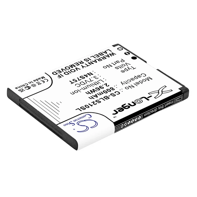 Alt view image 2 of 4 - Battery for BLU Deejay Touch Lindy AEG M320 Brondi Binatone SM800 N4S75J N4S75T