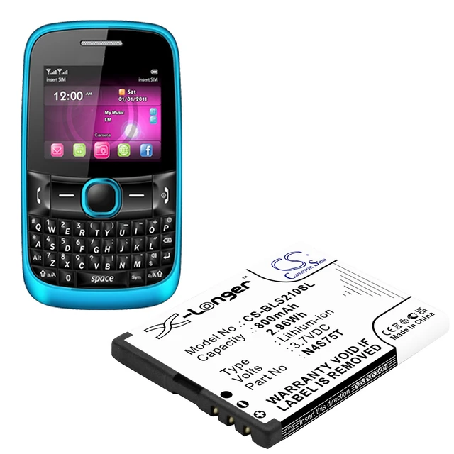 Alt view image 4 of 4 - Battery for BLU Deejay Touch Lindy AEG M320 Brondi Binatone SM800 N4S75J N4S75T