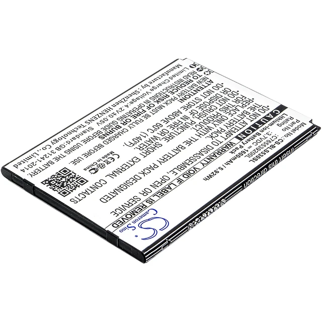 Alt view image 2 of 5 - Battery for BLU S530 S550Q Studio G2 HD X8 C765539200L SmartPhone CS-BLS530SL
