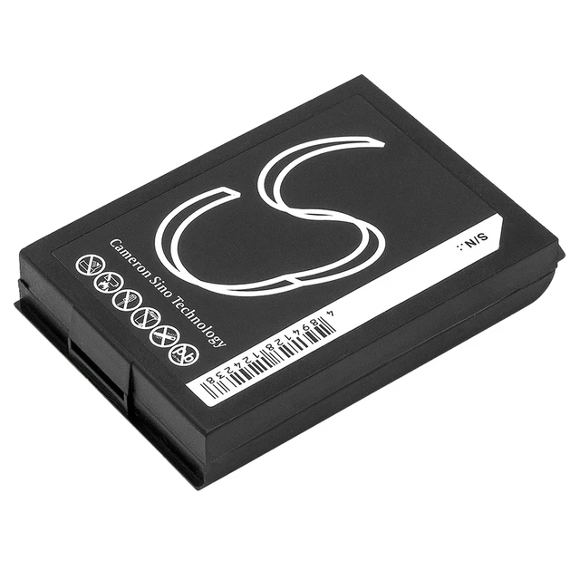 Alt view image 3 of 5 - Battery for Bluebird Pidion BIP-1300 BAT-1300 Barcode Scanner CS-BUD130BL 1800mA