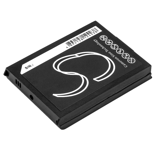 Alt view image 4 of 5 - Battery for Bluebird Pidion BIP-1300 BAT-1300 Barcode Scanner CS-BUD130BL 1800mA