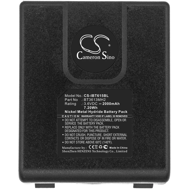 Alt view image 3 of 5 - Battery for Itowa Winner 2G Version 1 BT3613MH2 Crane Remote Control CS-IBT615BL