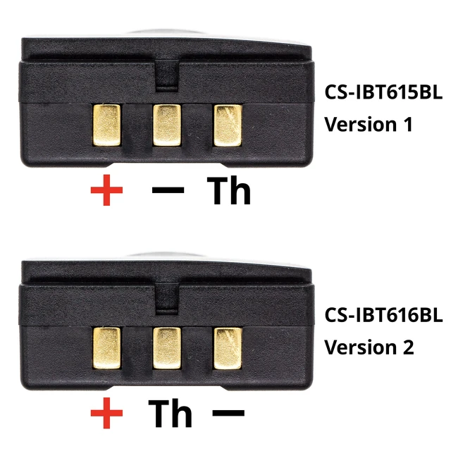 Alt view image 5 of 5 - Battery for Itowa Winner 2G Version 1 BT3613MH2 Crane Remote Control CS-IBT615BL