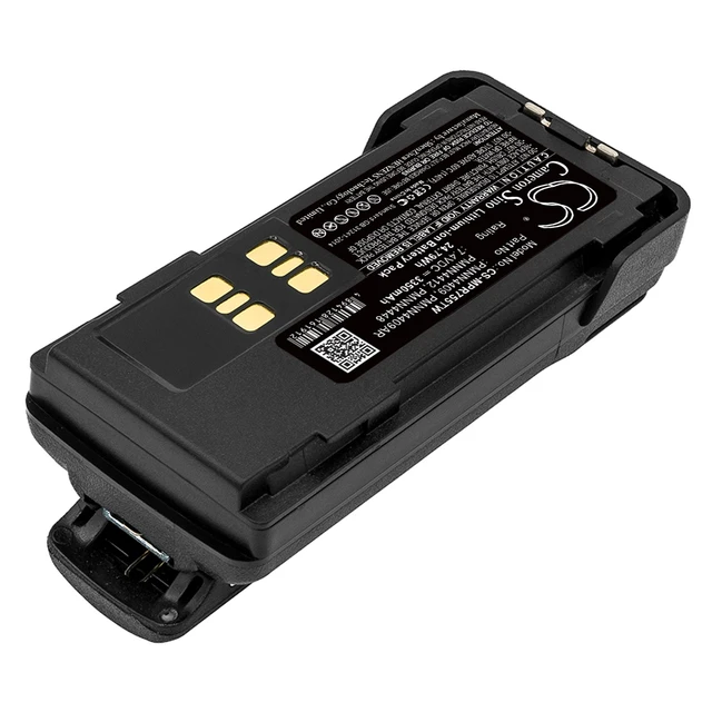 Alt view image 2 of 7 - Battery for Motorola XPR7350 XPR3500 TRBO PMNN4491 PMNN4409 PMNN4409AR PMNN4412