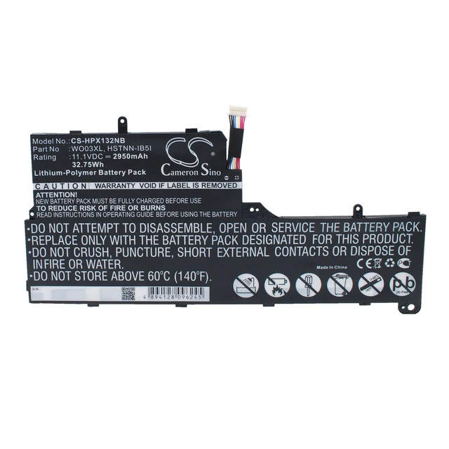 Main image of Battery for HP Pavilion 13-P101LA Split 13 WO03XL W003XL 725606-001 725496-1B1