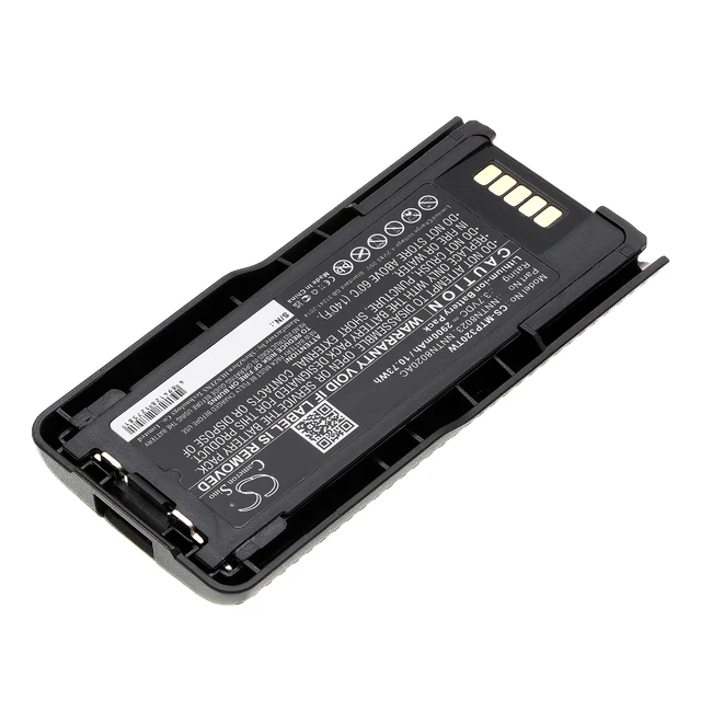 Alt view image 2 of 5 - Battery for Motorola MTP3100 MTP3250 MTP600 MTP6000 MTP6650 NNTN8023 PMNN4522