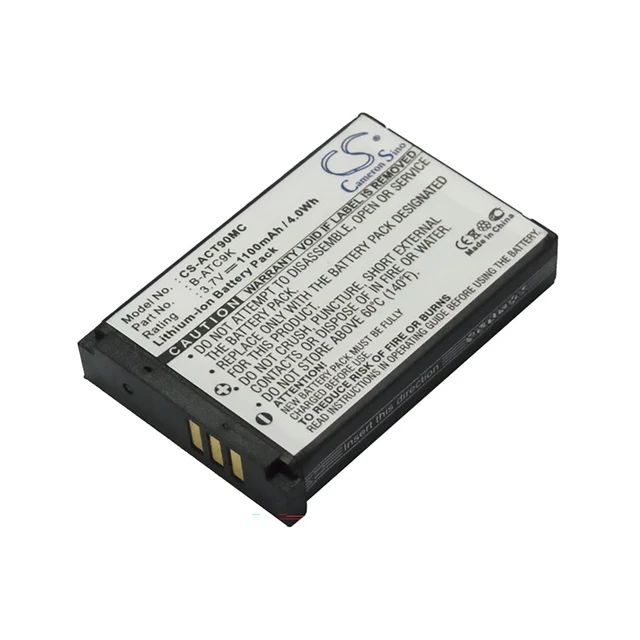 Main image of Battery for Oregon Scientific ATC9k Action Camera B-ATC9K B-ATC9K-JWP CS-ACT90MC
