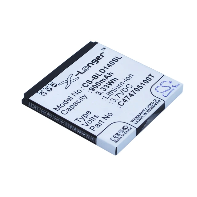 Main image of Battery for BLU D140 D141S D141W Dash Jr Social W Junior C474705100T CS-BLD140SL