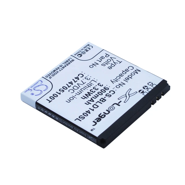 Alt view image 2 of 5 - Battery for BLU D140 D141S D141W Dash Jr Social W Junior C474705100T CS-BLD140SL