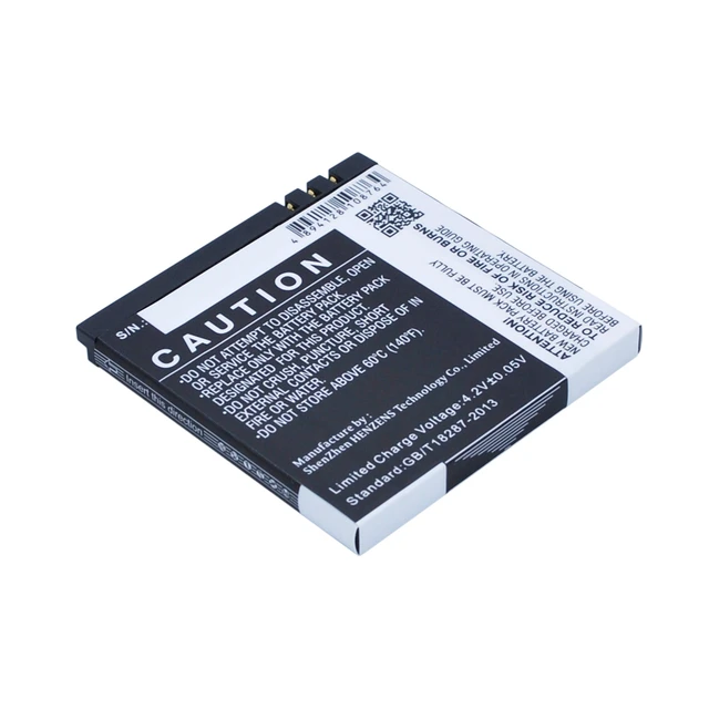 Alt view image 3 of 5 - Battery for BLU D140 D141S D141W Dash Jr Social W Junior C474705100T CS-BLD140SL
