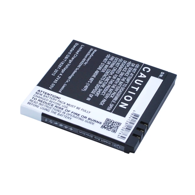 Alt view image 4 of 5 - Battery for BLU D140 D141S D141W Dash Jr Social W Junior C474705100T CS-BLD140SL
