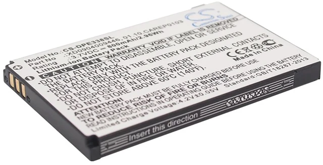 Main image of Battery for Doro HandlePlus 334 PhoneEasy 338GSM 01.10.CAREP0103 XD0904009446