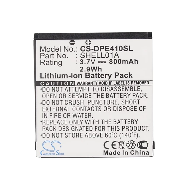 Alt view image 8 of 8 - battery for doro phoneeasy 410, phoneeasy 410gsm