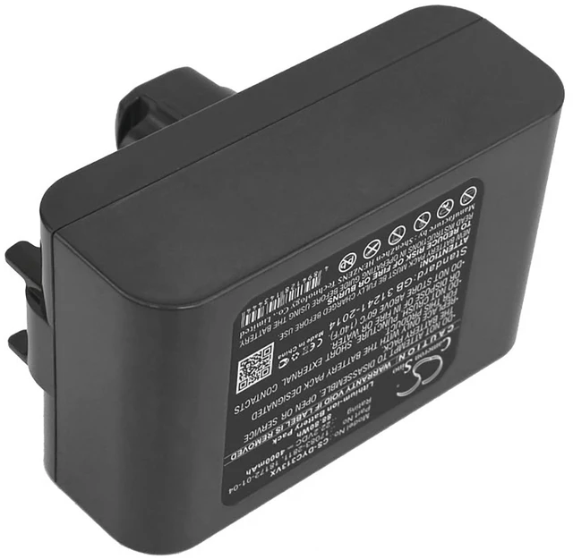 Alt view image 4 of 5 - Vacuum Battery for Dyson 18172-0201 917083-03 DC31 Animal DC34 DC35 DC44 4000mAh