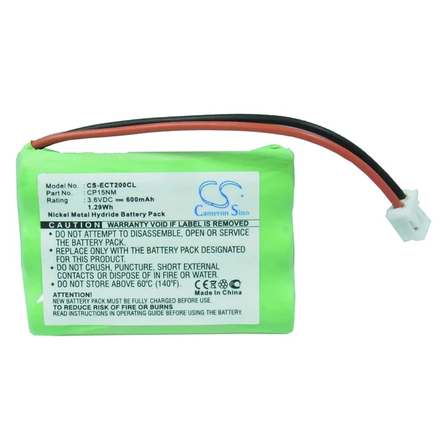 Alt view image 5 of 6 - Battery for Alcatel CP15NM GP 55AAAH3BX T274 Ericsson NC2136 Uniross BC101272