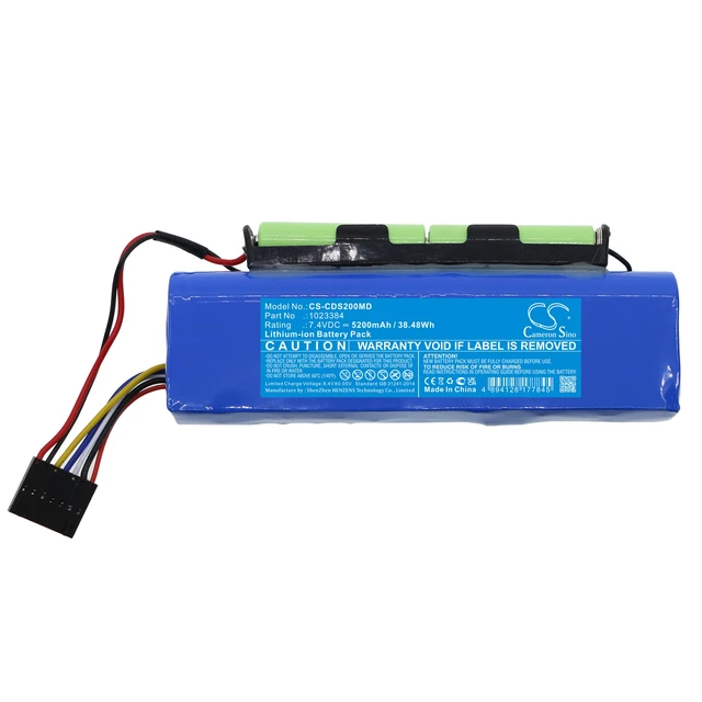 Alt view image 3 of 5 - Battery for Circadiance SmartMonitor 2PS 2PSL 2 PS PSL 1023384 CS-CDS200MD 7.4v