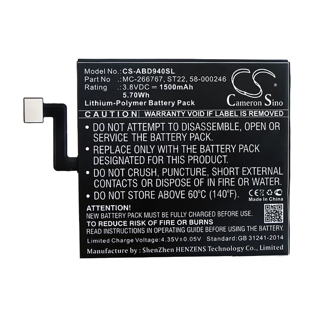 Alt view image 3 of 4 - Battery for Amazon Kindle Paperwhite 4 2018 10th Gen 58-000246 58-000271 ST22