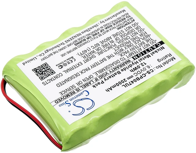 Alt view image 2 of 5 - Battery for Universal AA x 5 CS-CPB047UL Cordless Phone 6.0v 2000mAh Ni-MH